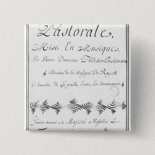 Title page of the 'Pastorale' 15 Cm Square Badge