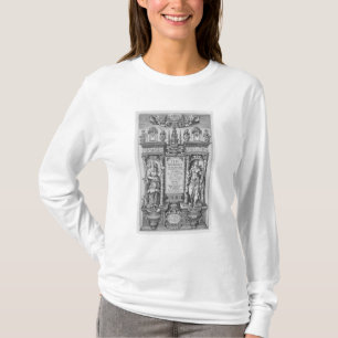 Title Page of 'The Works of James I', engraved by T-Shirt