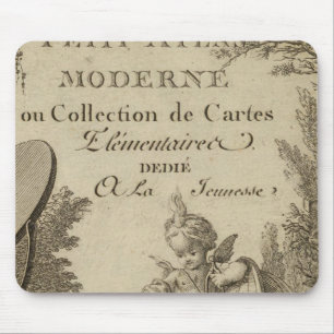 Title Page Small modern atlas Mouse Mat