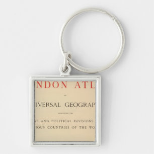 Title Page Stanford's London atlas Key Ring