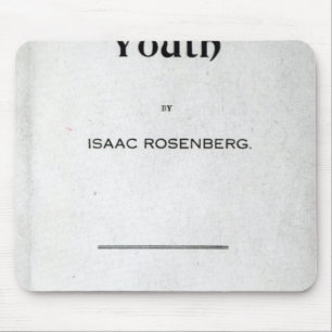 Title page to 'Youth' Mouse Mat