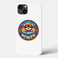 Title: Puppy Power - Cute & Colourful Dog T-shirt 
