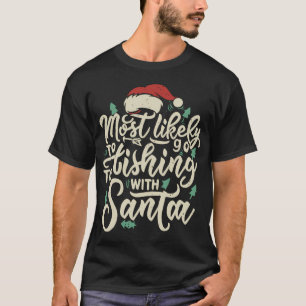 Title: We Fish You A Merry Christmas Funny Santa F T-Shirt