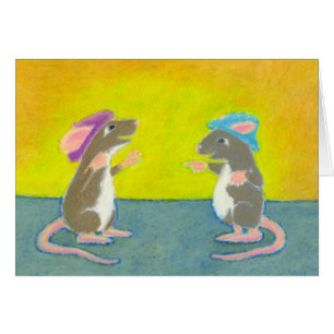 Titled: Rats in Hats - Fun happy PERSONALIZED