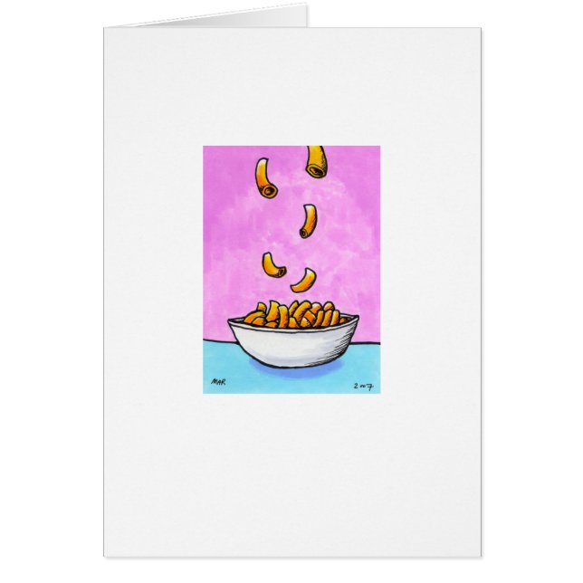 Titled:  Tiny Art #487 - Mac and cheese CUSTOMIZED (Front)