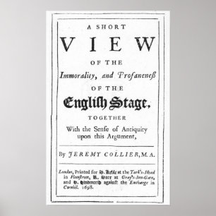 Titlepage bordered by a chronological series poster