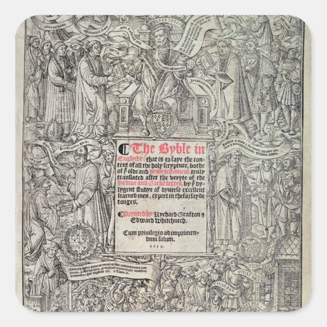 Titlepage English translation of the Great Square Sticker (Front)