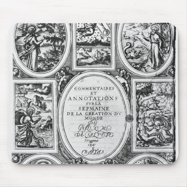 Titlepage of 'Commentaires et Annotations�' Mouse Mat (Front)