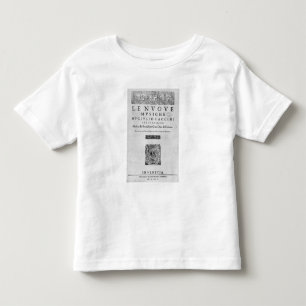 Titlepage of 'Nouve Musiche' by Giulio Caccini Toddler T-Shirt