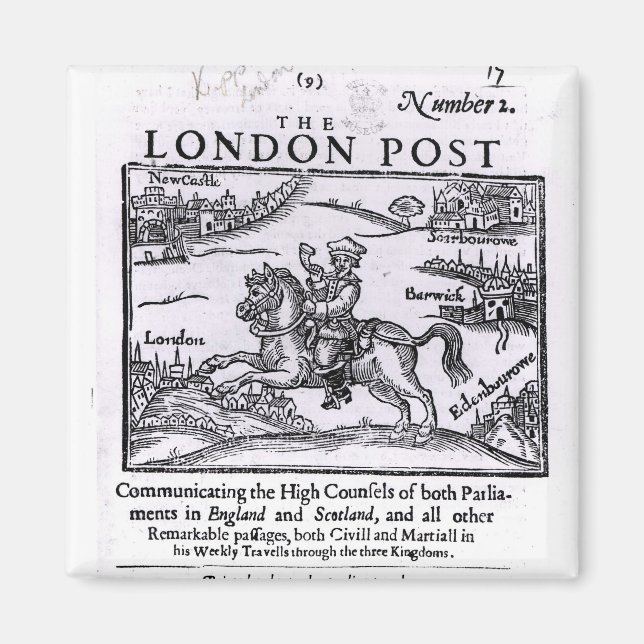 Titlepage of 'The London News' Magnet (Front)