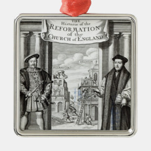 Titlepage The History Reformation Church England Metal Tree Decoration