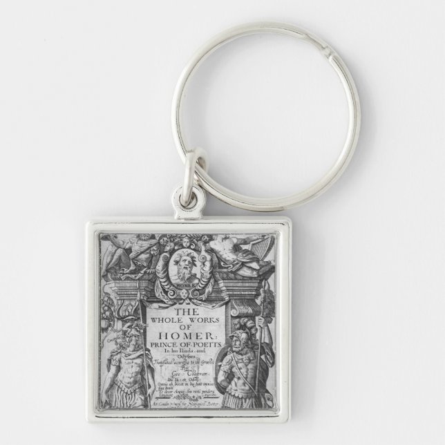Titlepage to 'The Whole Works of Homer' Key Ring (Front)