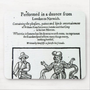 Titlepage to William Kemp's Mouse Mat