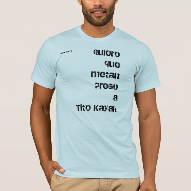 Tito Kayak T-Shirt (Front)