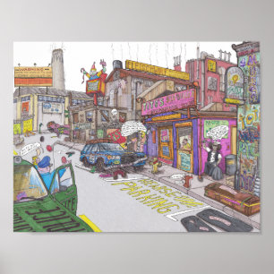 Tito's $10 Dollar Funeral Home Poster