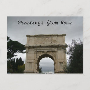 titus arch postcard