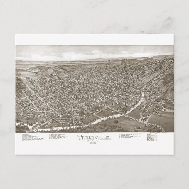 Titusville Postcard (Front)
