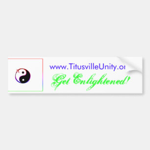 Titusville Unity  Bumper Sticker