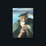 Tivadar Csontváry Kosztka The Old Fisherman Canvas Print<br><div class="desc">A painting of an old fisherman by Tivadar Csontváry Kosztka.</div>