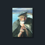 Tivadar Csontváry Kosztka The Old Fisherman Canvas Print<br><div class="desc">A painting of an old fisherman by Tivadar Csontváry Kosztka.</div>