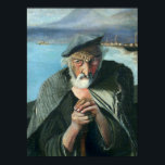 Tivadar Csontváry Kosztka The Old Fisherman Poster<br><div class="desc">A painting of an old fisherman by Tivadar Csontváry Kosztka.</div>