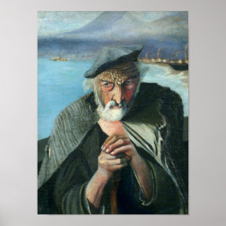 Tivadar Csontváry Kosztka The Old Fisherman Poster