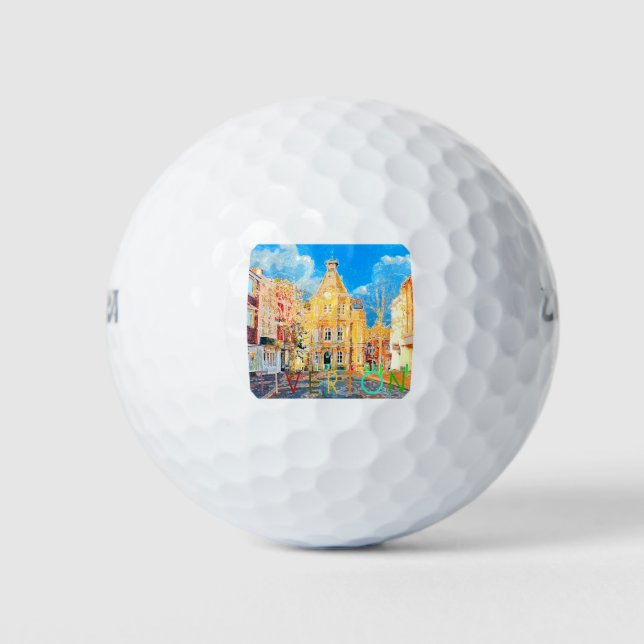 Tiverton Golf Balls (Front)