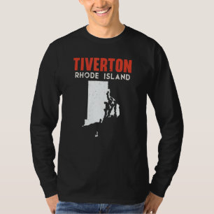 Tiverton Rhode Island USA State America Travel T-Shirt