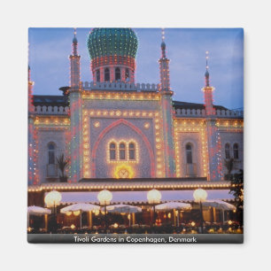 Tivoli Gardens in Copenhagen, Denmark Magnet