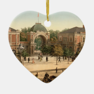 Tivoli Park Entrance Copenhagen Ceramic Tree Decoration