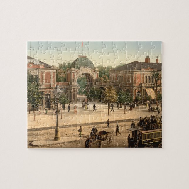 Tivoli Park Entrance Copenhagen Denmark Jigsaw Puzzle (Horizontal)