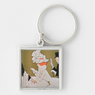 'Tivoli Restaurant, Strand', London (colour litho) Key Ring