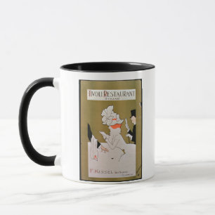 'Tivoli Restaurant, Strand', London (colour litho) Mug