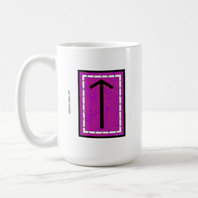 Tiwaz Rune Mug - Victory! (Left)