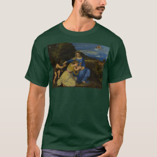 Tiziano Vecelli Titian The Aldobrandini Madonna T-Shirt