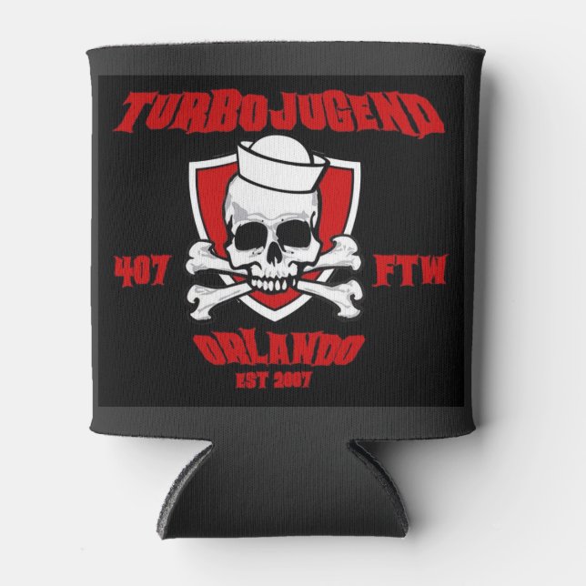 TJ 407 coozie (Front)