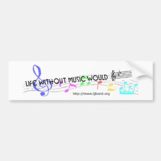 TJ Bumper 1 Sticker