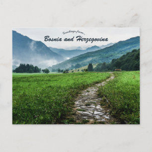  Tjentiste Bosnia and Herzegovina  Postcard