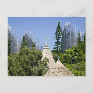 Tjibaou Cultural Centre, Noumea, New Caledonia 2 Postcard