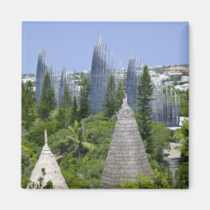 Tjibaou Cultural Centre, Noumea, New Caledonia Magnet