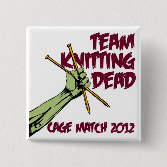 TKD Cage Match 2012 Badge (Front)