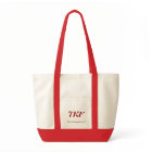 TKF zippered tote