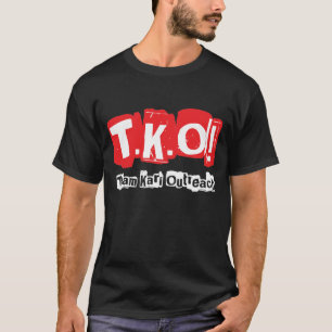 TKO:  Old Punk Style Black T-Shirt
