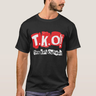 TKO:  Old Punk Style Black T-Shirt