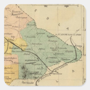 Tlaxcala, Mexico Square Sticker