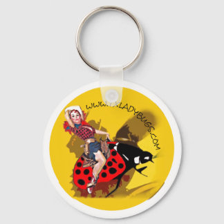 TLB Cowgirl/Bucking Bug Keychain