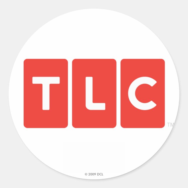 TLC Network logo Sticker (Front)