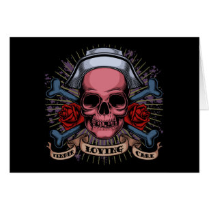 TLC Nurse Skull