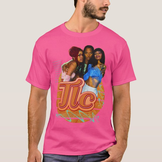 Tlc  Retro Art T-Shirt (Front)