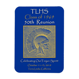 TLHS Class of 1969 Trojan Spirit 50th Reunion Magnet